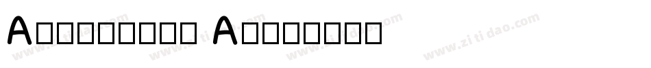 Auptimagh AH字体转换